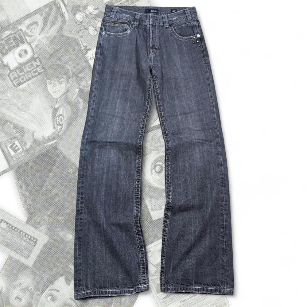 Vintage Mek Denim Western Baggy Bootcut Denim Jeans
